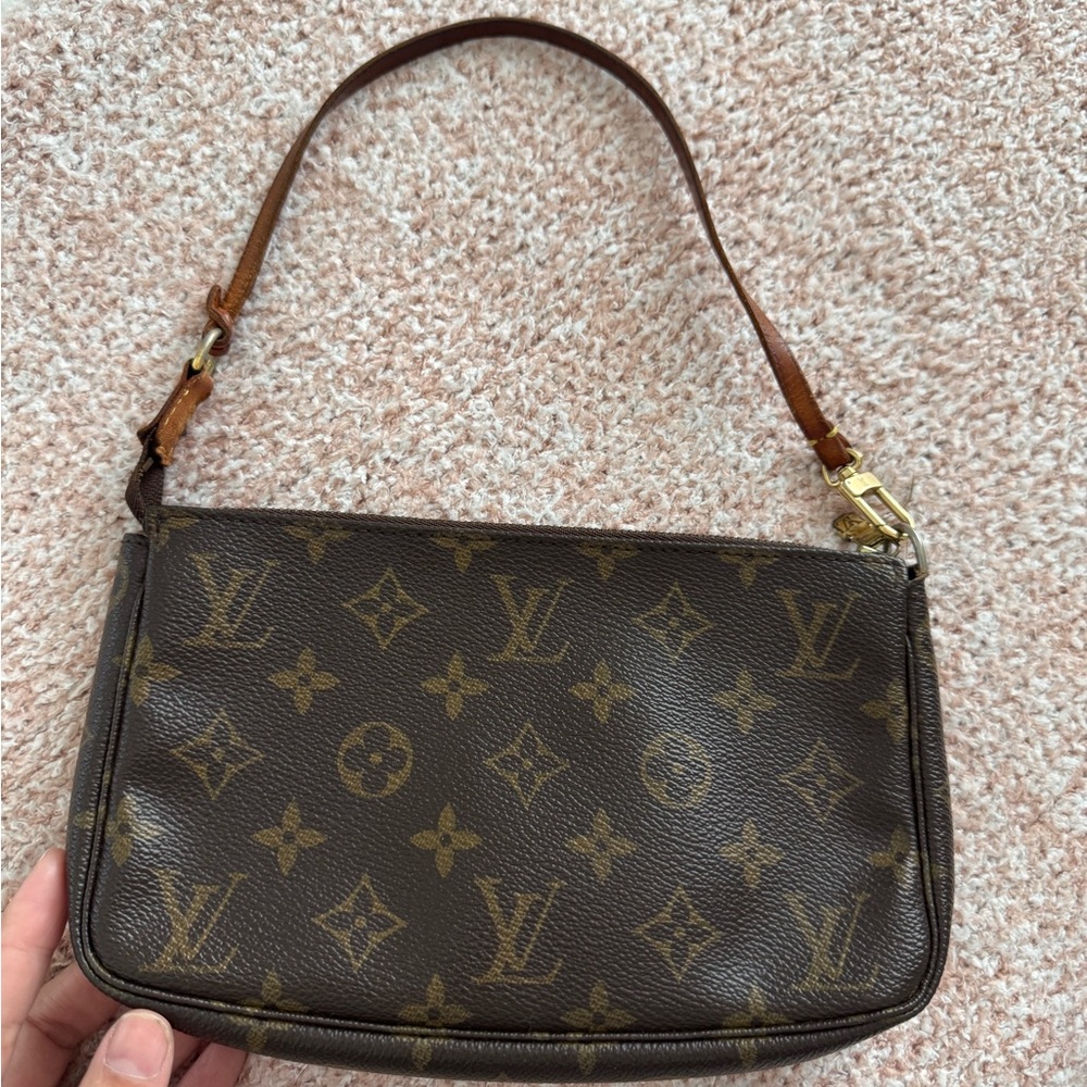 Louis Vuitton Brown Monogram Pochette